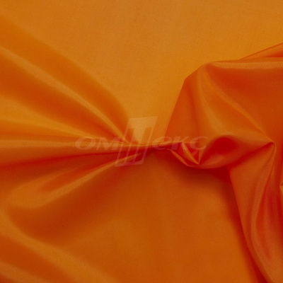 Ткань  подкладочная, Таффета 170Т цвет оранжевый 021С, шир. 150 см - купить в Орле. Цена 43.06 руб.