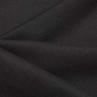 Ткань костюмная 21010 2044, 225 гр/м2, шир.150см, цвет черный - купить в Орле. Цена 390.73 руб.