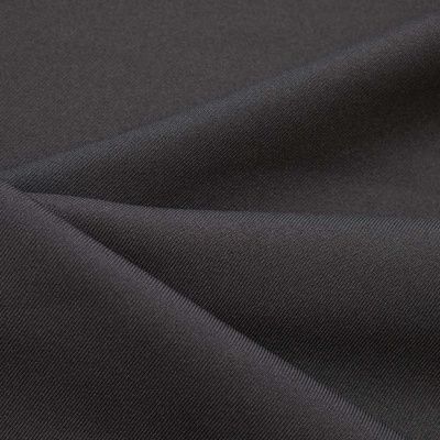 Ткань костюмная 21010 2186, 225 гр/м2, шир.150см, цвет т.серый - купить в Орле. Цена 390.73 руб.
