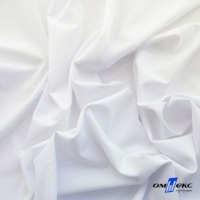 Ткань сорочечная Илер 100%полиэстр, 120 г/м2 ш.150 см, цв.белый - купить в Орле. Цена 290.24 руб.