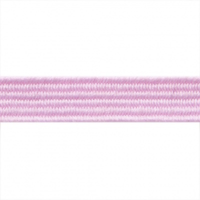 Резиновые нити с текстильным покрытием, шир. 6 мм ( упак.30 м/уп), цв.- 80-розовый - купить в Орле. Цена: 155.22 руб.