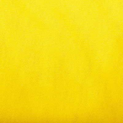 Фатин блестящий 16-70, 12 гр/м2, шир.300см, цвет жёлтый - купить в Орле. Цена 109.72 руб.