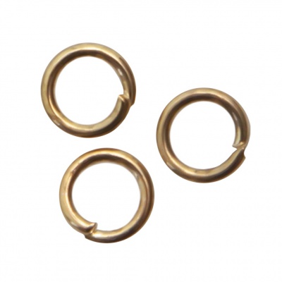Кольцо  соединительное для бижутерии 4 мм, цв.-золото - купить в Орле. Цена: 0.41 руб.