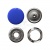 Кнопка рубашечная (закрытая) 9,5мм - эмаль, цв.168 - голубой - купить в Орле. Цена: 4.77 руб.