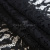 Кружевное полотно #2307, 145 гр/м2, шир.150см, цвет чёрный - купить в Орле. Цена 449.07 руб.