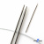 Спицы для вязания металлические d-2.5 мм круговые на тросике 53 см - купить в Орле. Цена: 53.90 руб.