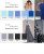 Креп стрейч Амузен 14-4122, 85 гр/м2, шир.150см, цвет голубой - купить в Орле. Цена 149.89 руб.