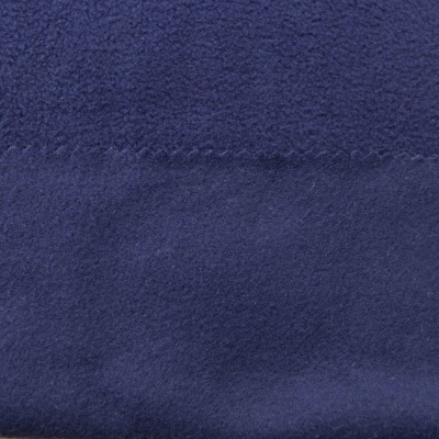 Флис DTY 19-3920, 180 г/м2, шир. 150 см, цвет т.синий - купить в Орле. Цена 646.04 руб.