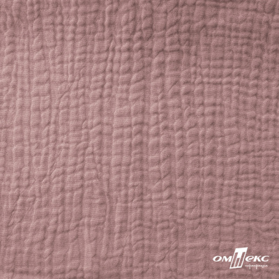 Ткань Муслин, 100% хлопок, 125 гр/м2, шир. 135 см   Цв. Пудра Розовый   - купить в Орле. Цена 388.08 руб.