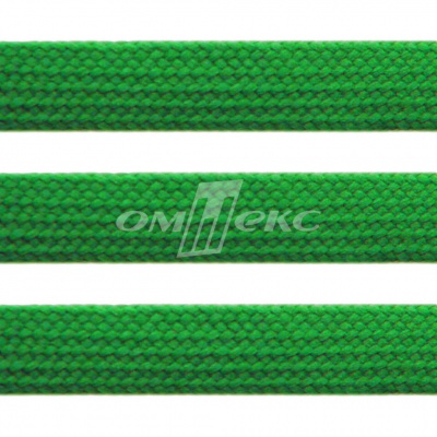 Шнур 15мм плоский (100+/-1м) №16 зеленый - купить в Орле. Цена: 10.21 руб.