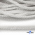 Шнур плетеный d-6 мм круглый, 70% хлопок 30% полиэстер, уп.90+/-1 м, цв.1076-белый - купить в Орле. Цена: 588 руб.