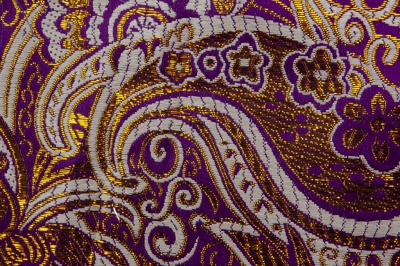 Ткань костюмная жаккард №9, 140 гр/м2, шир.150см, цвет фиолет - купить в Орле. Цена 383.29 руб.