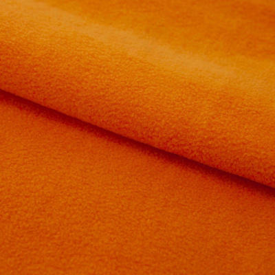 Флис DTY 16-1358, 250 г/м2, шир. 150 см, цвет оранжевый - купить в Орле. Цена 640.46 руб.