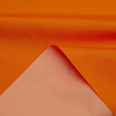 Курточная ткань Дюэл (дюспо) 16-1359, PU/WR/Milky, 80 гр/м2, шир.150см, цвет оранжевый - купить в Орле. Цена 141.80 руб.
