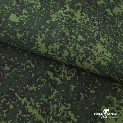 Униформ Рип Стоп 80/20 полиэфир/хлопок, 205 г/м2,  принтованный темно-зеленый, ВО, шир. 150 см - купить в Орле. Цена 191.15 руб.