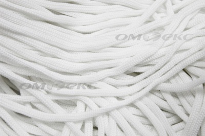 Шнур Т-02 (4с2) мелкое плетение 4мм 100 м белый - купить в Орле. Цена: 2.50 руб.