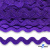 Тесьма вьюнчик 0381-0050, 5 мм/упак.33+/-1м, цвет 9530-фиолетовый - купить в Орле. Цена: 107.26 руб.