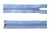 Спиральная молния Т5 351, 75 см, автомат, цвет св.голубой - купить в Орле. Цена: 16.28 руб.