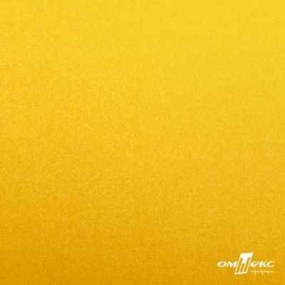 Поли креп-сатин 13-0859, 125 (+/-5) гр/м2, шир.150см, цвет жёлтый - купить в Орле. Цена 155.57 руб.