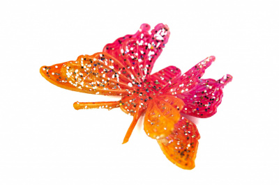 Бабочка декоративная пластиковая #10 - купить в Орле. Цена: 7.09 руб.