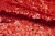 Сетка с пайетками №18, 188 гр/м2, шир.130см, цвет красный - купить в Орле. Цена 371 руб.
