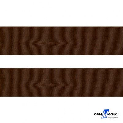 13023-Резинка тканая шир.2,5 см,цв. #4 -коричневый - купить в Орле. Цена: 46.62 руб.