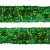 Тесьма с пайетками D4, шир. 20 мм/уп. 25+/-1 м, цвет зелёный - купить в Орле. Цена: 778.19 руб.