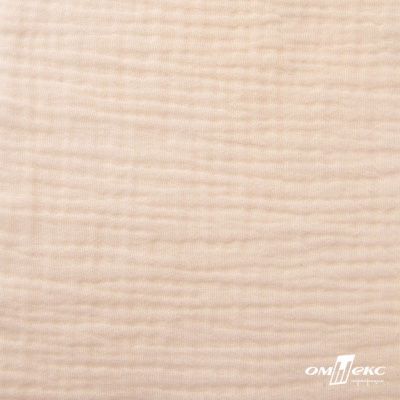 Ткань Муслин, 100% хлопок, 125 гр/м2, шир. 140 см #201 цв.(17)-светлый персик - купить в Орле. Цена 464.97 руб.
