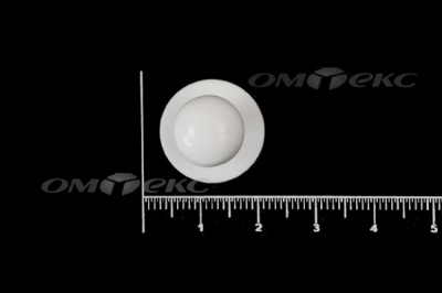 Пуговица поварская "Пукля", 10 мм, цвет белый - купить в Орле. Цена: 2.28 руб.