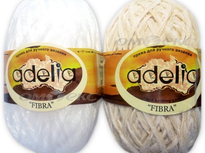Пряжа Adelia "Fibra", полиэстер 100%, 50 гр/200 м - купить в Орле. Цена: 34.67 руб.