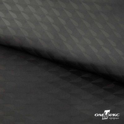 Ткань подкладочная Жаккард PV2416932, 93г/м2, 145 см,черный - купить в Орле. Цена 241.46 руб.