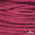 Шнур плетеный d-6 мм, 70% хлопок 30% полиэстер, уп.90+/-1 м, цв.1068-фуксия - купить в Орле. Цена: 588 руб.