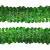 Тесьма с пайетками D4, шир. 30 мм/уп. 25+/-1 м, цвет зелёный - купить в Орле. Цена: 1 087.39 руб.