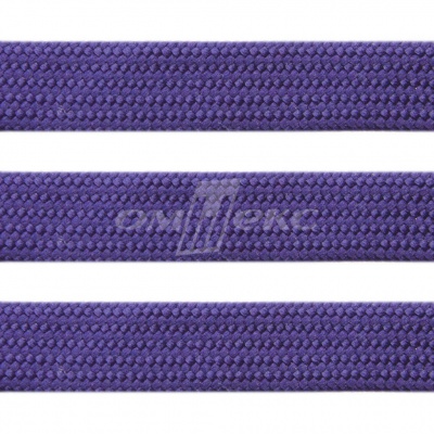 Шнур 15мм плоский (100+/-1м) №10 фиолетовый - купить в Орле. Цена: 10.21 руб.