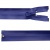 Молния водонепроницаемая PVC Т-7, 60 см, разъемная, цвет (220) василек - купить в Орле. Цена: 49.90 руб.