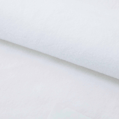 Флис DTY 240 г/м2, White/белый, 150 см (2,77м/кг) - купить в Орле. Цена 640.46 руб.