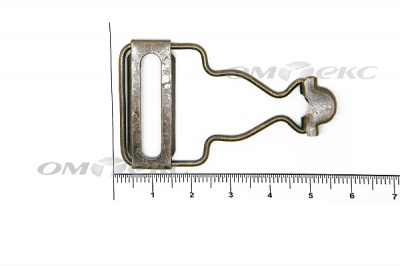 Застежки для комбинезонов металлическая 32 мм Никель (20ШТ)  - купить в Орле. Цена: 3.18 руб.