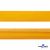 Косая бейка атласная "Омтекс" 15 мм х 132 м, цв. 041 темный жёлтый - купить в Орле. Цена: 225.81 руб.