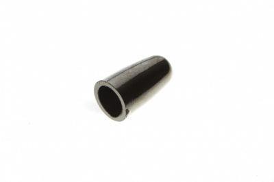 8100-Наконечник пластиковый под металл 15 мм-тем.никель - купить в Орле. Цена: 2.45 руб.