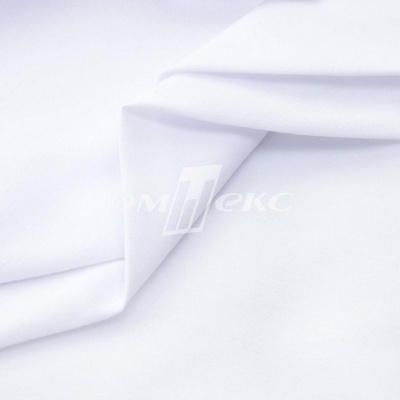 Сорочечная ткань "Ассет", 120 гр/м2, шир.150см, цвет белый - купить в Орле. Цена 251.41 руб.