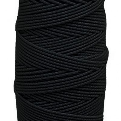 Нитка - резинка Спандекс 25 м (уп-10шт)-чёрные - купить в Орле. Цена: 36.02 руб.