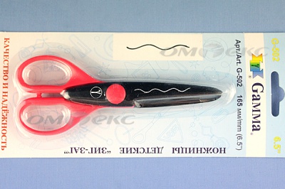 Ножницы G-502 детские 165 мм - купить в Орле. Цена: 292.21 руб.