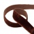Лента бархатная нейлон, шир.12 мм, (упак. 45,7м), цв.120-шоколад - купить в Орле. Цена: 396 руб.