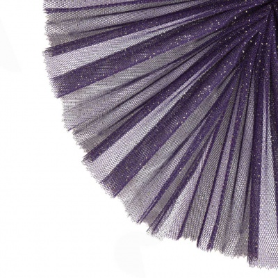 Сетка Глиттер, 24 г/м2, шир.145 см., пурпурный - купить в Орле. Цена 117.24 руб.
