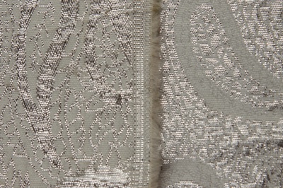 Ткань костюмная жаккард, 135 гр/м2, шир.150см, цвет белый№19 - купить в Орле. Цена 441.94 руб.