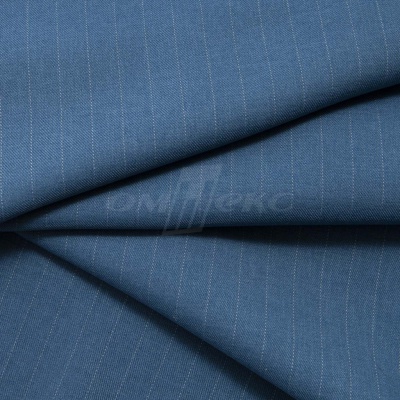 Костюмная ткань "Жаклин", 188 гр/м2, шир. 150 см, цвет серо-голубой - купить в Орле. Цена 430.84 руб.