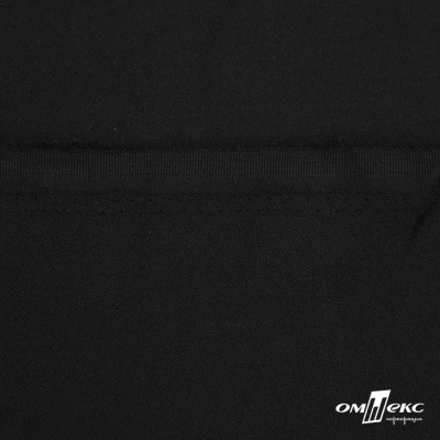 Ткань костюмная "Матте" 80% P, 16% R, 4% S, 170 г/м2, шир.150 см, цв-черный #1 - купить в Орле. Цена 372.90 руб.