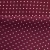 Креп стрейч Амузен, 85 г/м2, 19-2024 (темный рубин)/белый мелкий горох, шир.150 см - купить в Орле. Цена 220.50 руб.