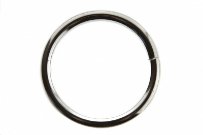 Кольцо металлическое d-38 мм, цв.-никель - купить в Орле. Цена: 4.89 руб.
