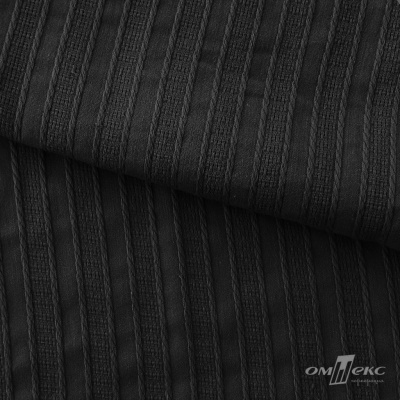 Ткань плательная 100%хлопок, 115 г/м2, ш.140 +/-5 см #103, цв.(17)-чёрный - купить в Орле. Цена 548.89 руб.